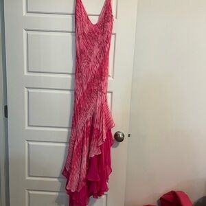 NWT nasty gal Elegant Pink Evening Dress